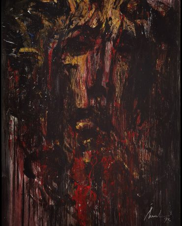 ARTUR BUAL Cristo Acrílico sobre tela, ano 1993