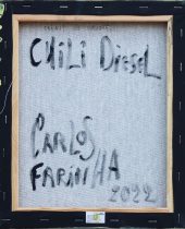 Carlos Farinha, Chili Disel, Acrílico sobre tela.