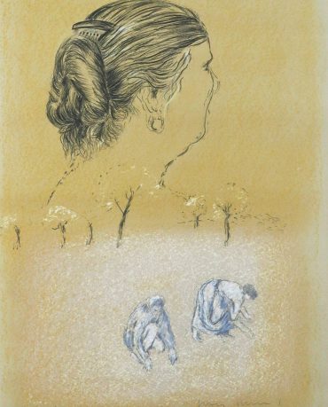 Graça Morais, série Couleurs de la Terre, litografia sobre papel XXVIII/LX