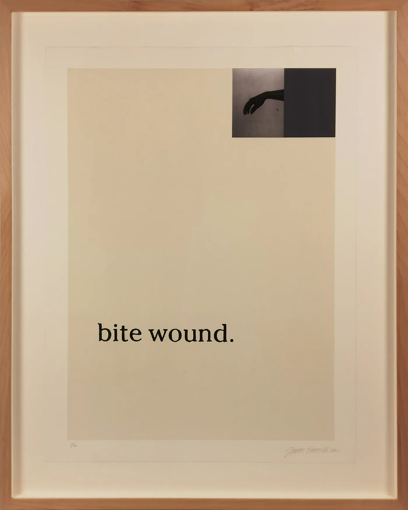 JULIÃO SARMENTO, gravura, Without title 2 Mixed media on guarro paper nº 01/40