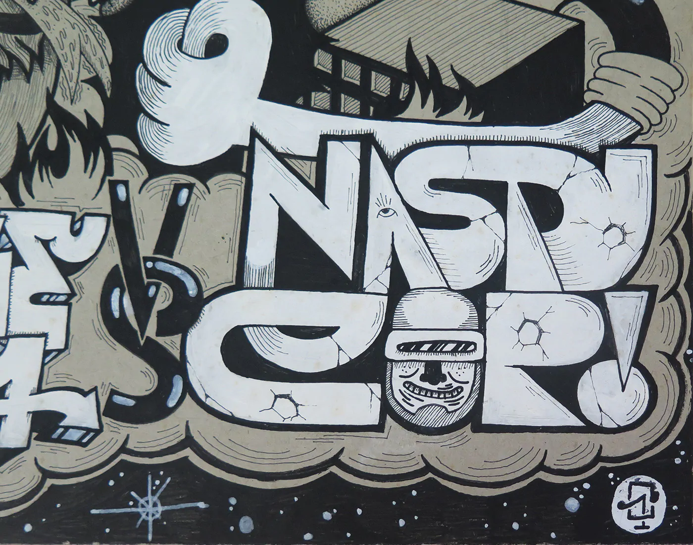 Akacorleone, pintura