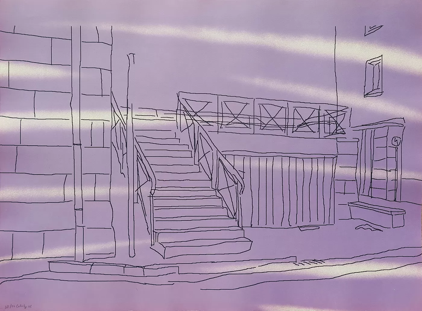 PEDRO CALAPEZ Sem título Gravura (Água-Forte) sobre papel nº 28/50, ano 2006