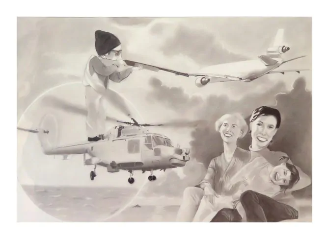 RIGOBERTO ROSALES Cenas do Quotidiano Cubano Grafite sobre papel