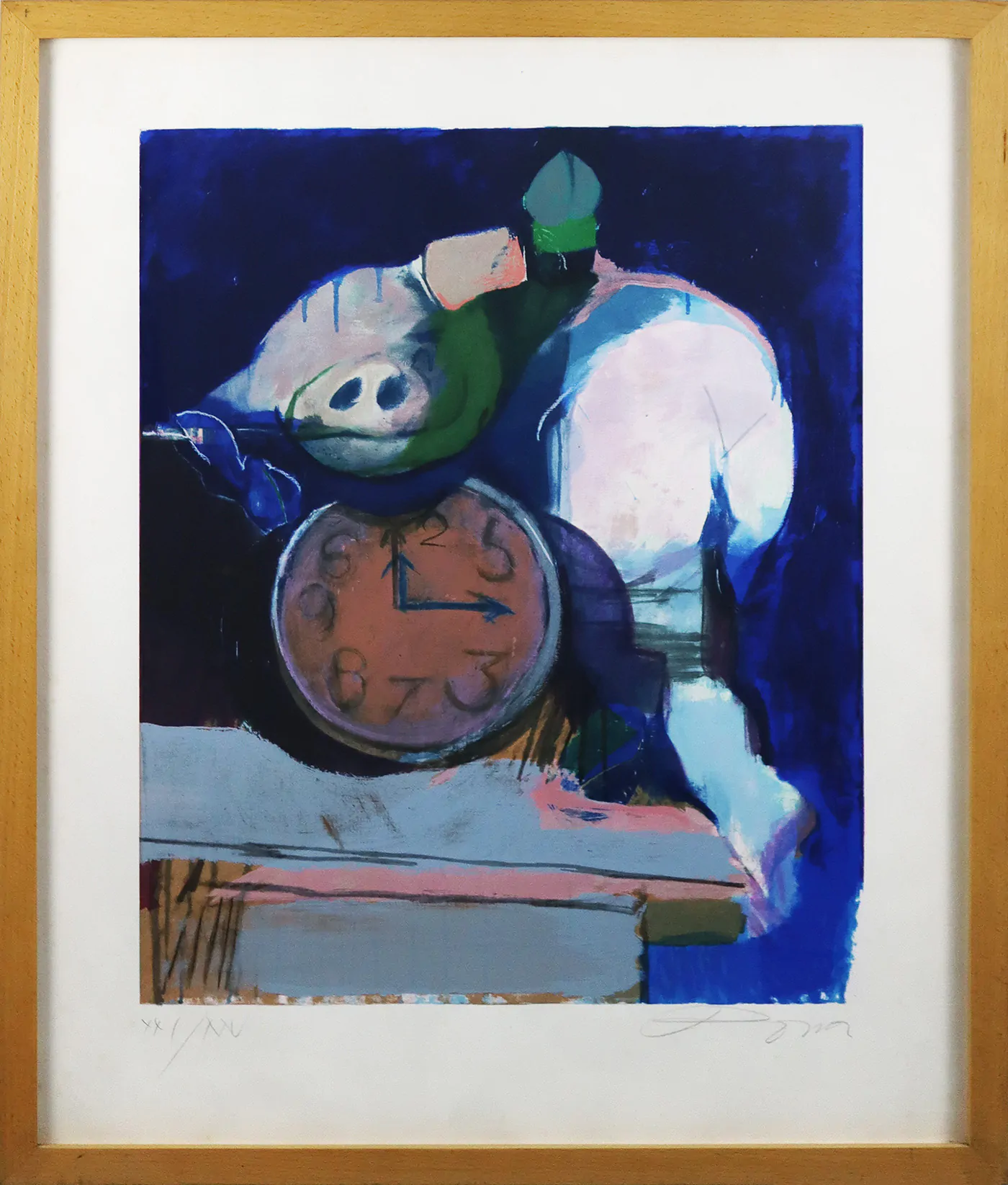 Serigrafia sobre papel nº XXI/XXV, JÚLIO POMAR, Le Cadran