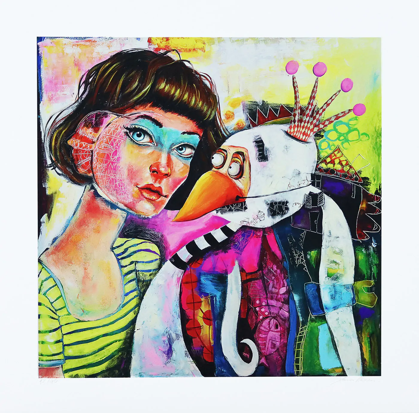 Xana Abreu, Doce segredo, Giclée print fine art sobre papel