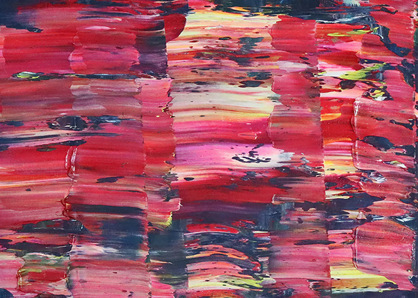 Elísio Canas, The work of the colors, Óleo sobre papel