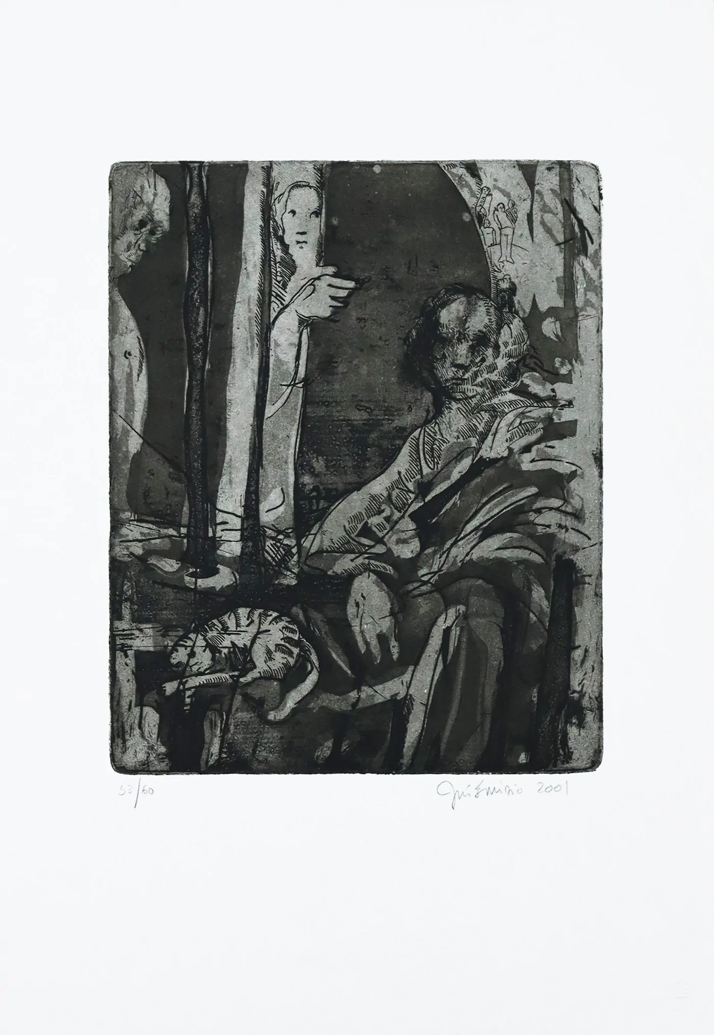 José Emídio, Sem título, Serigrafia sobre papel nº 53-60