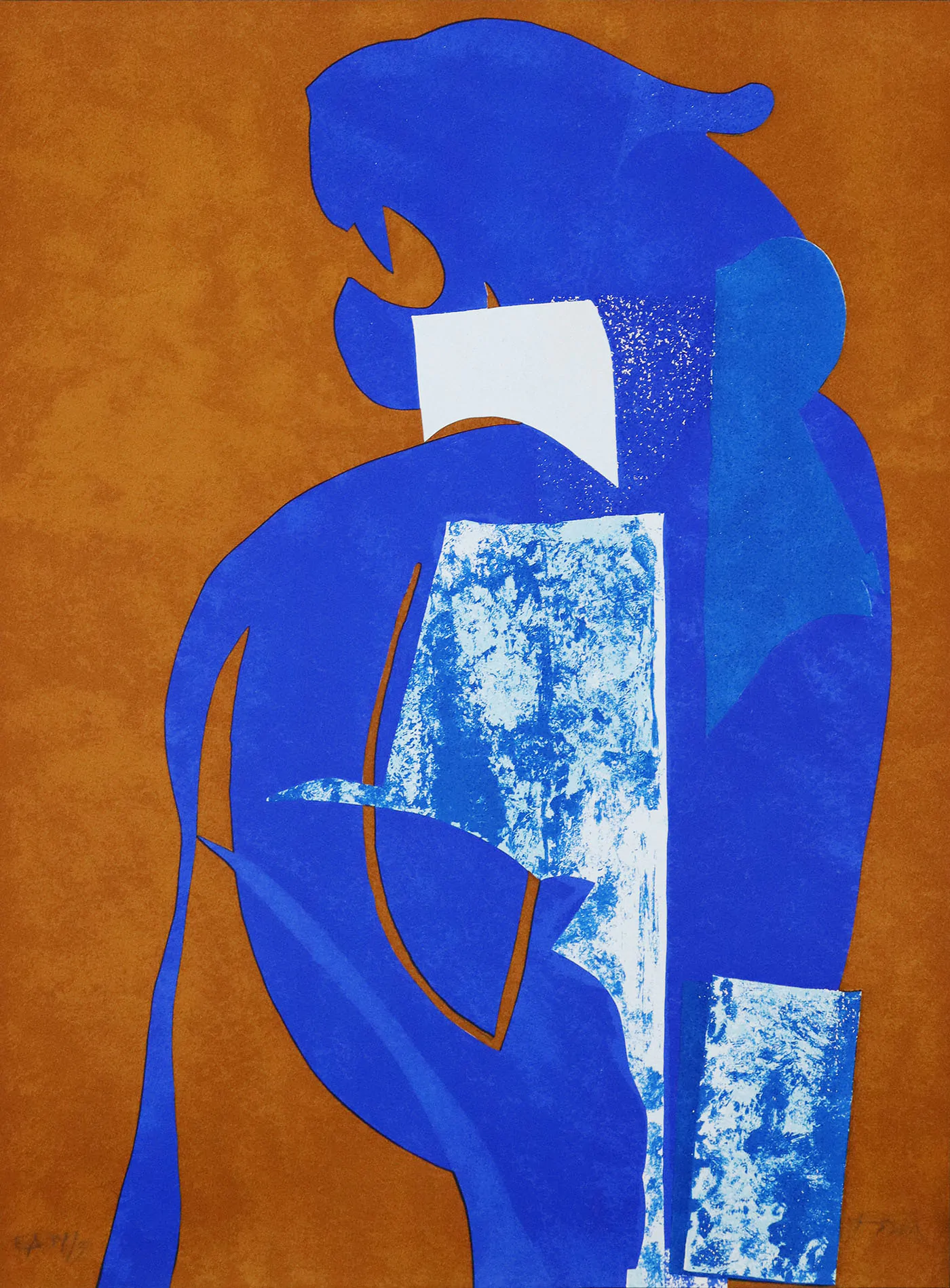 Júlio Pomar, Brasão, serigrafia sobre papel EA 14/30