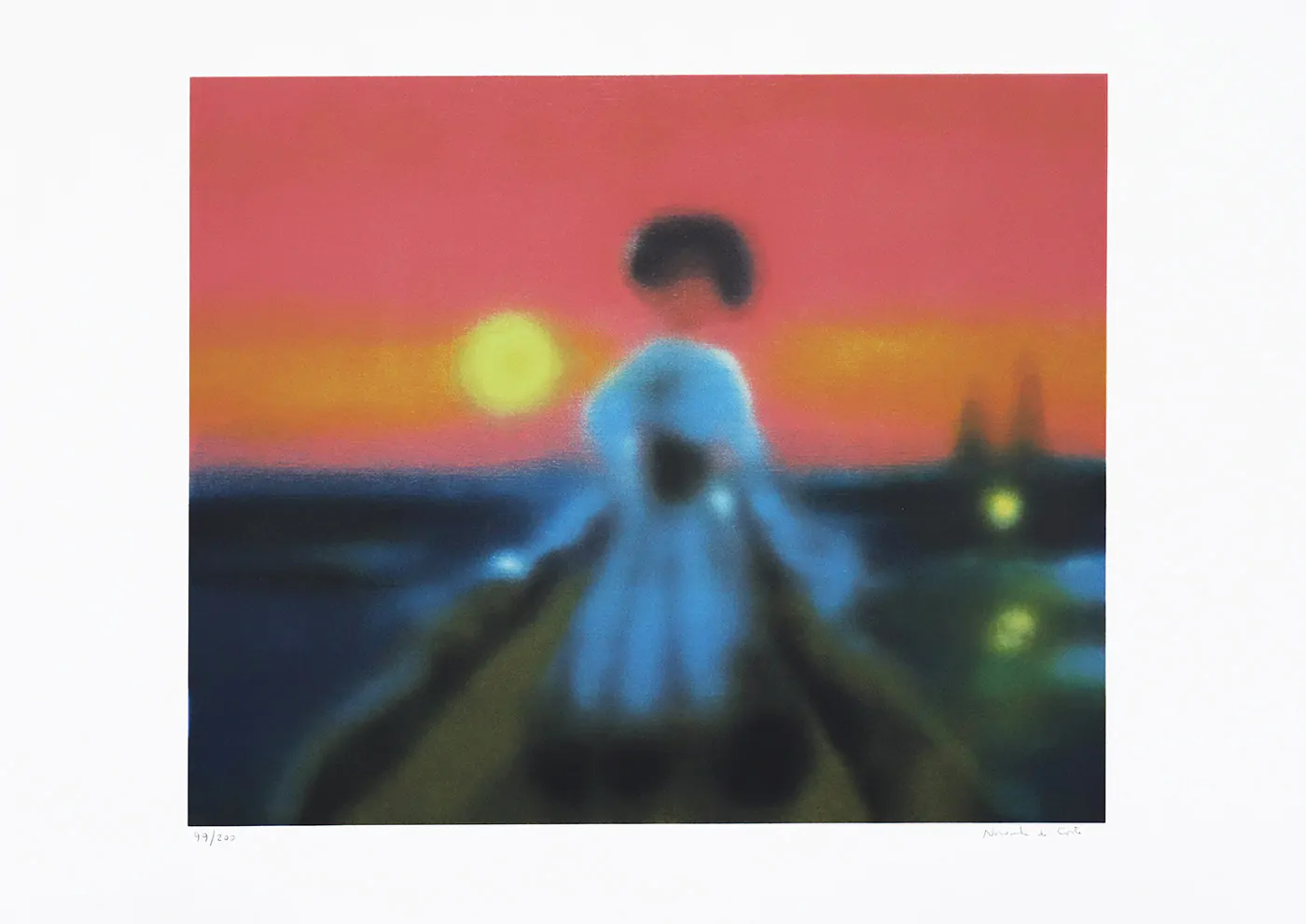 Noronha da Costa, sem título, serigrafia sobre papel nº 99/200