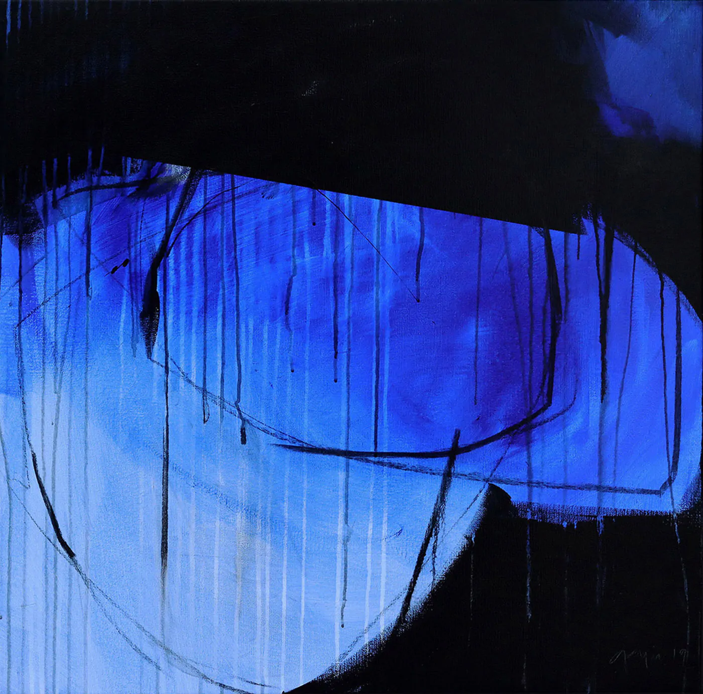 Fernando Gaspar, Floating Machine # 26, Acrílico sobre tela