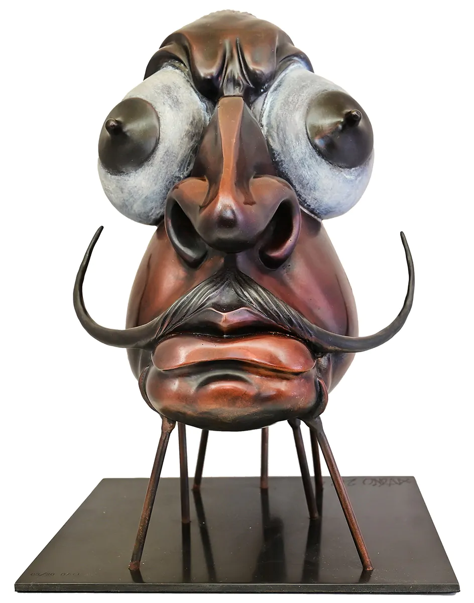 António-Salvador Dalí-Escultura em bronze