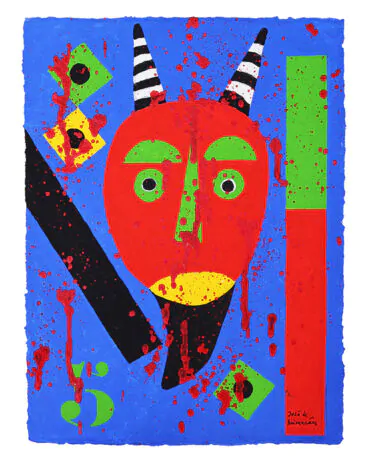 José-de-Guimarães-sem-título-guache-sobre-papel-artesanal