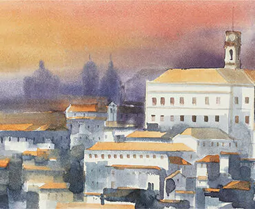 António-Neves-s-título-Aguarela-s-cartão-37-x-106-cm