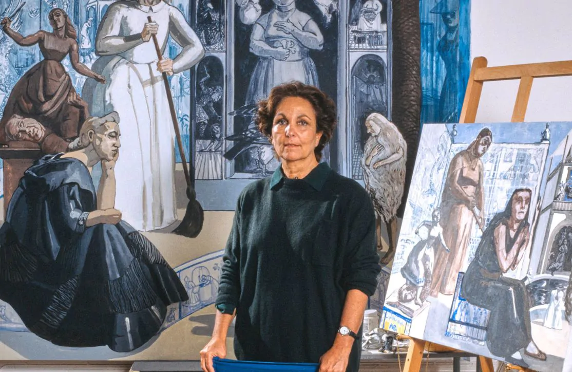 “Avestruzes Bailarinas” tríptico de Paula Rego vai a leilão em Londres