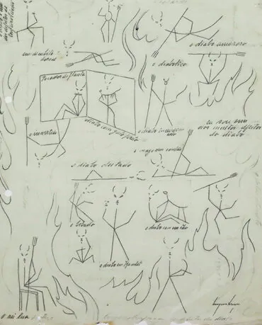Cruzeiro-Seixas-S-Título-Caneta-Sobre-Papel