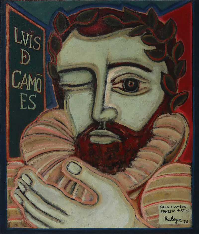 Francisco-Relógio-Luís-de-Camões--Acrílico-sobre-tela