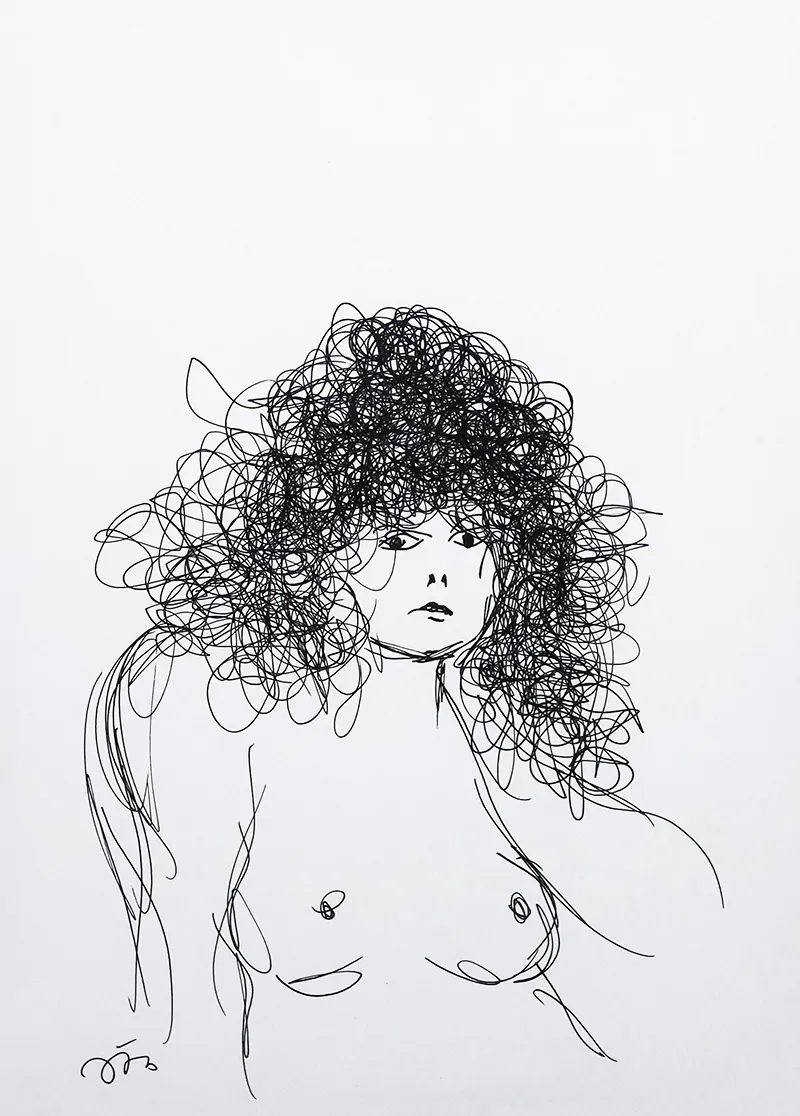 João-Cutileiro-sem-título--desenho-a-tinta-da-china-sobre-papel