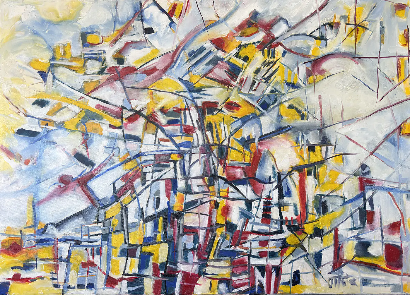 Olinda Mota. Coleção «Eu Herói». Acrílico sobre tela de linho 50x70cm