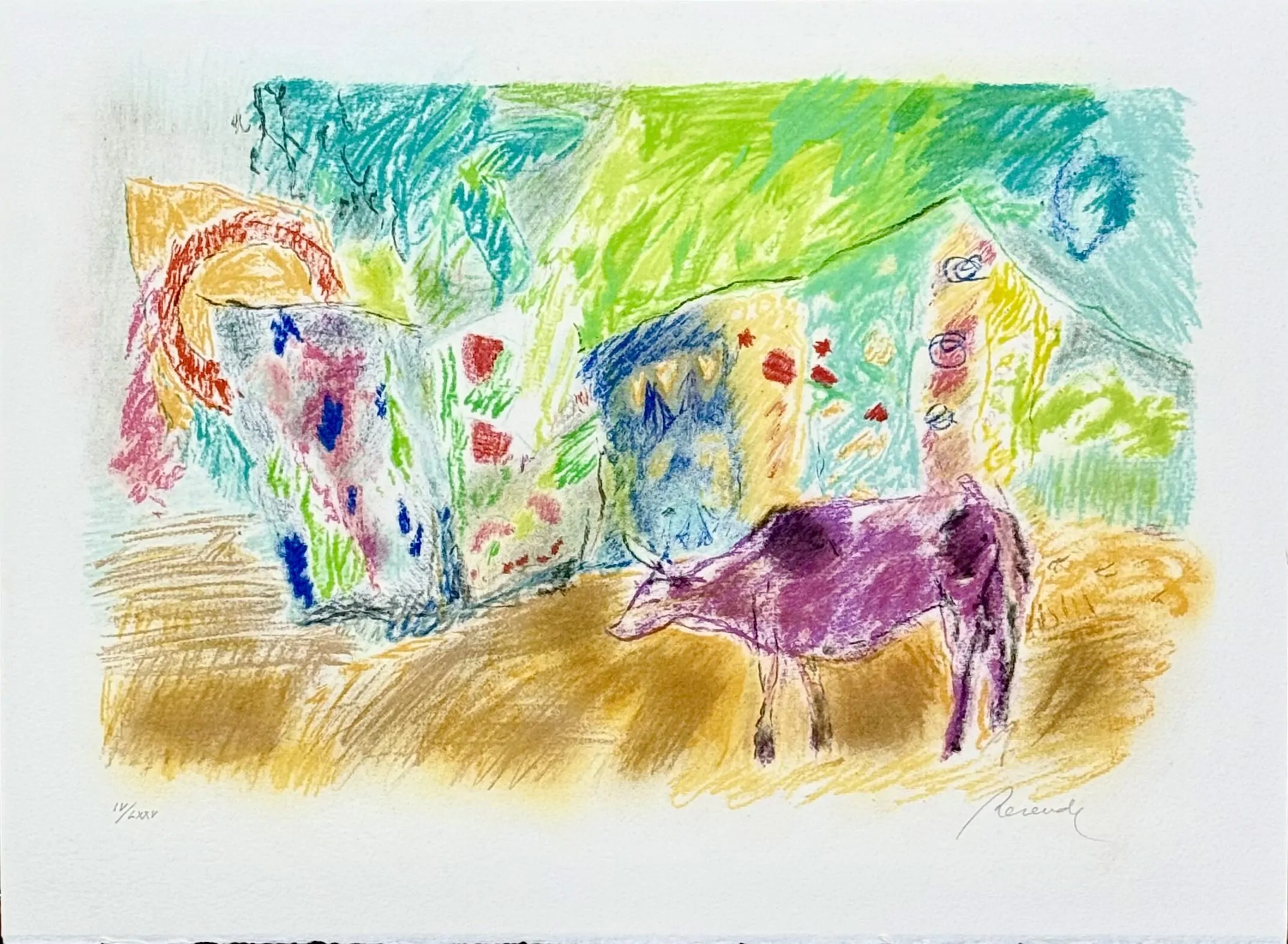 Júlio Resende Serigrafia Dim.: 28x38 IV/LXXV