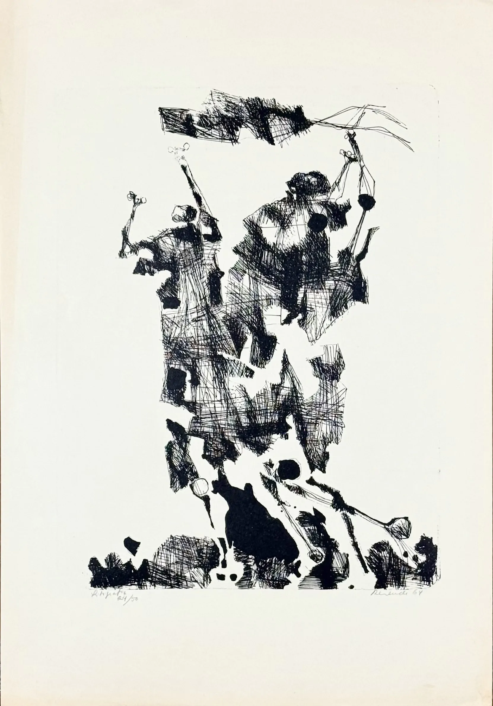 Júlio Resende Litografia Dim.: 43x30cm Dim. total: 61x42cm 24/50