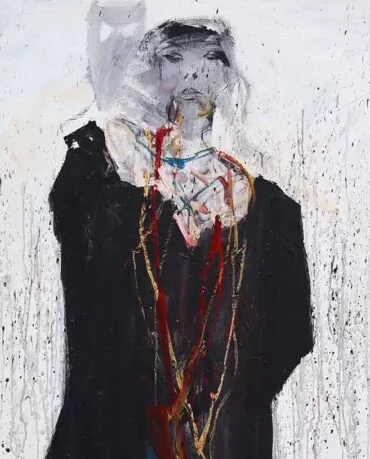 Artur Bual Acrílico sobre tela Dim.: 200x100cm