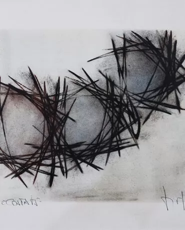 Horta e Costa-s título-Técnica mista s papel-39x48 cm