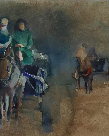 Paulo Ossião-sem título-aguarela sobre papel