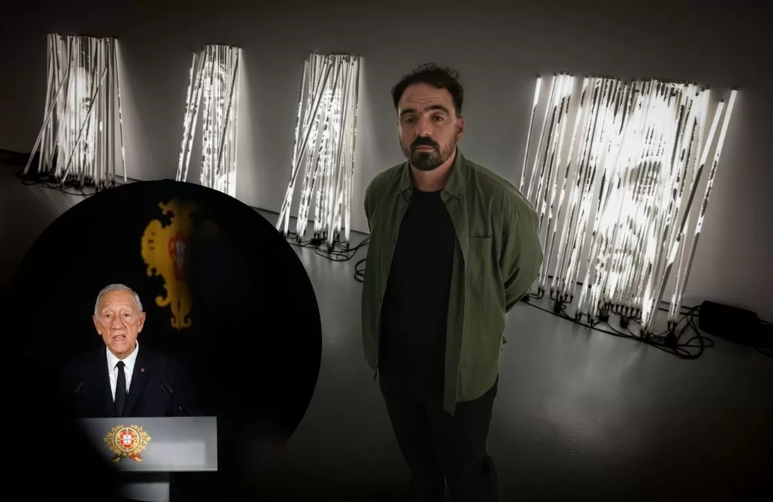 Vhils escolhido para realizar o retrato oficial de Marcelo Rebelo de Sousa