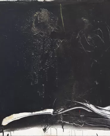 Artur Bual. Acrílico sobre tela. 1989. 101x101cm. 106x106cm