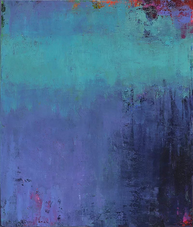 Branislav Mihajlovic-A.P. 24-640-Acrílico s madeira