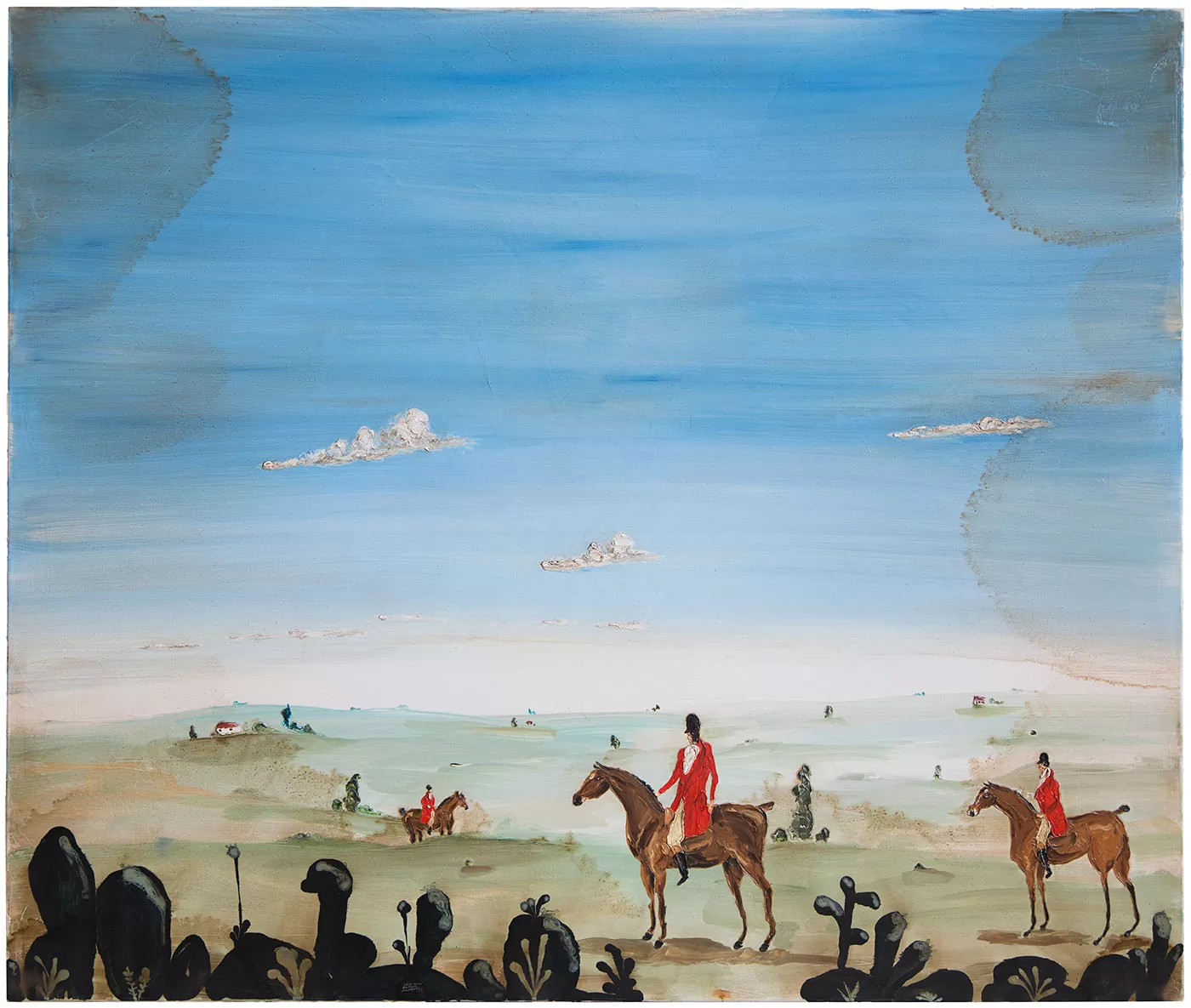 José Batista Marques Corações Solitários Óleo sobre tela Dimensão: 113 x 138 cm 2014