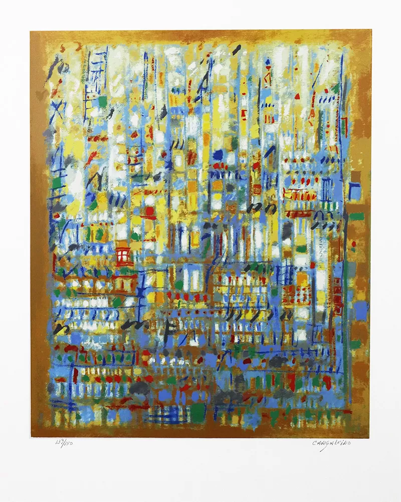 Manuel Cargaleiro-Napoles-srigrafia s papel 139-150