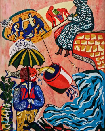 Sara Maia-All in one-acrílico s tela-150x100 cm-2020