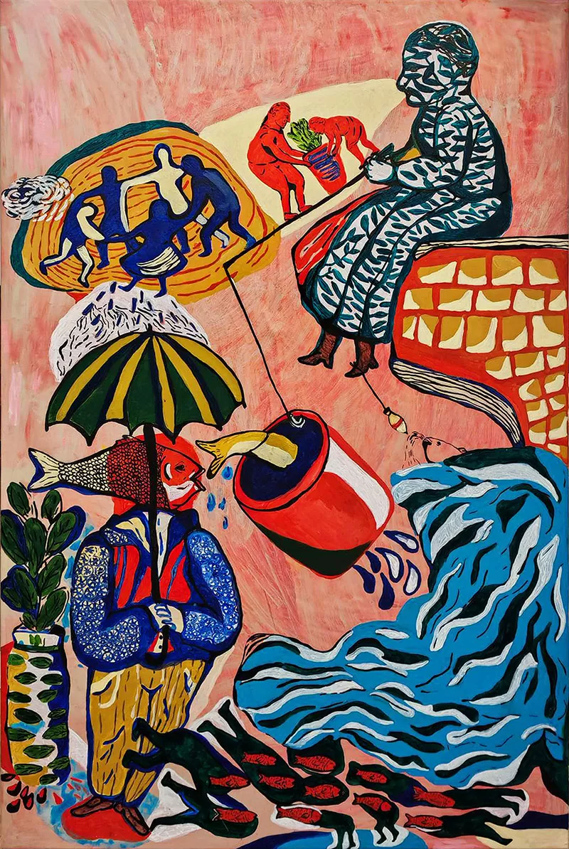 Sara Maia-All in one-acrílico s tela-150x100 cm-2020