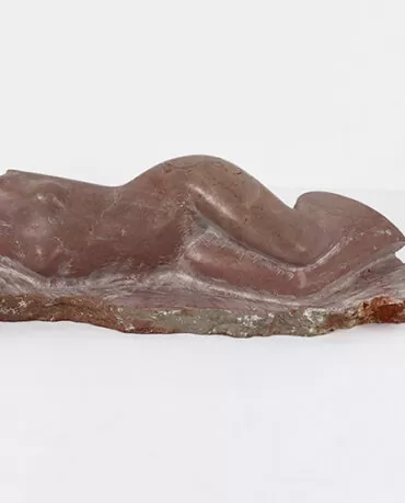 António Nogueira-s título-escultura em mármore-33x14 cm-2025