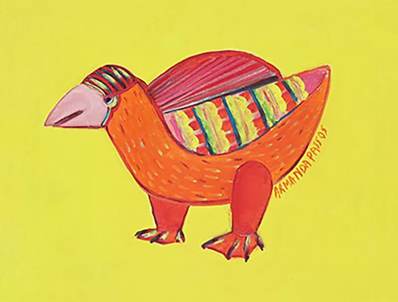 Armanda Passos - sem título - óleo s tela -