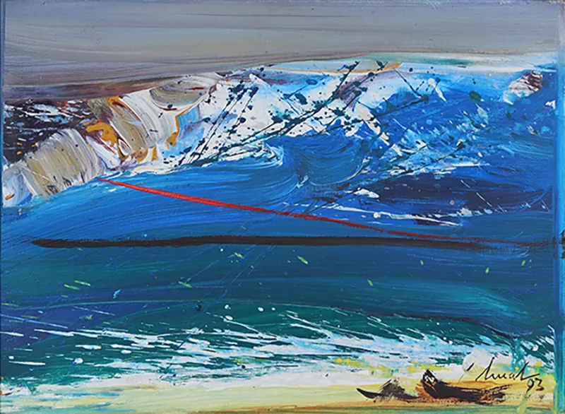 Artur Bual-s título-acrílico s tela