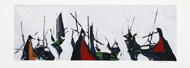 Cândido teles-s título-serigrafia s papel nº 57-200-35-100-2000