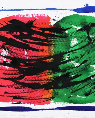 Elísio Canas-Série Portuagal-Departed-acrílico s papel