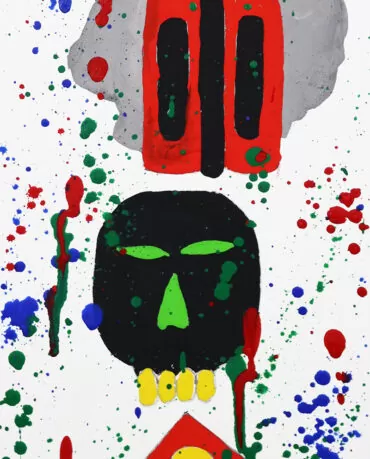 José de Guimarães-s título-guache s papel.