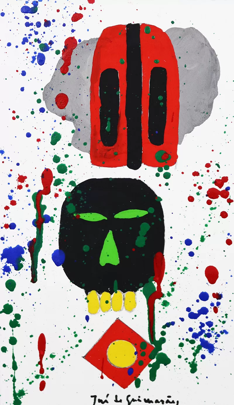 José de Guimarães-s título-guache s papel.