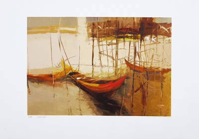 Macias Wlosinksi-Costa Nova nº5-90-Serigrafia s papel