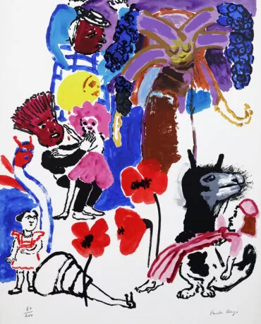 Paula Rego-s título-serigrafia s papel