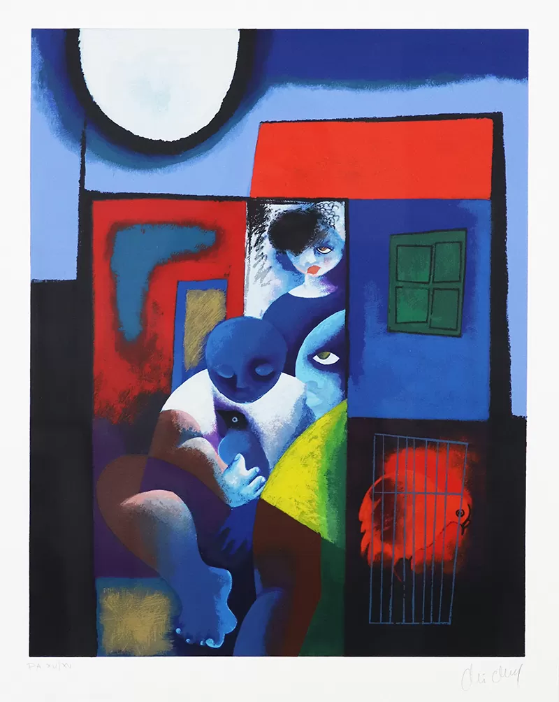 Roberto Chichorro-s título-serigrafia s papel