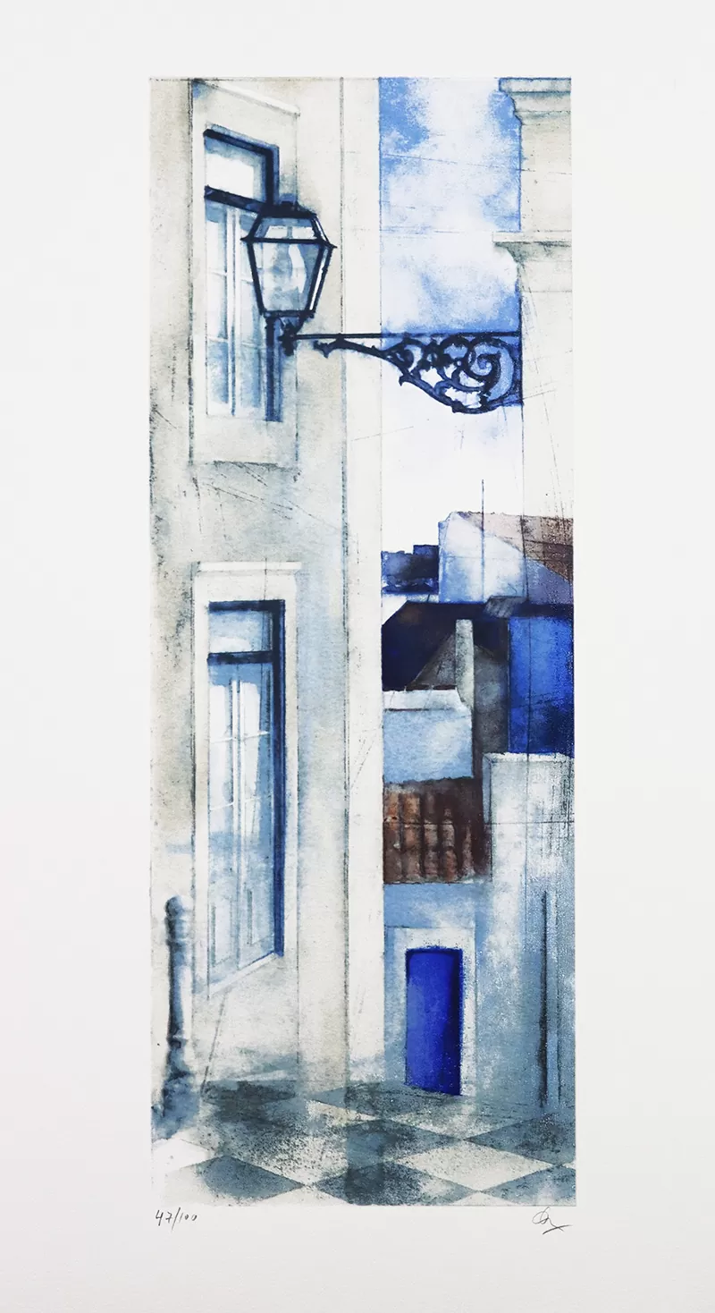 Paulo Ossião - s título - serigrafia s papel