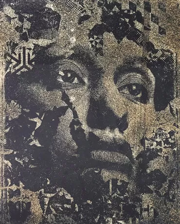 Vhils- ACQUAINT-2 Litografia s papel 5/10 HC