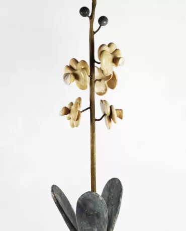 Carlos Rodrigues-s título-Escultura em mármore-65x15 cm