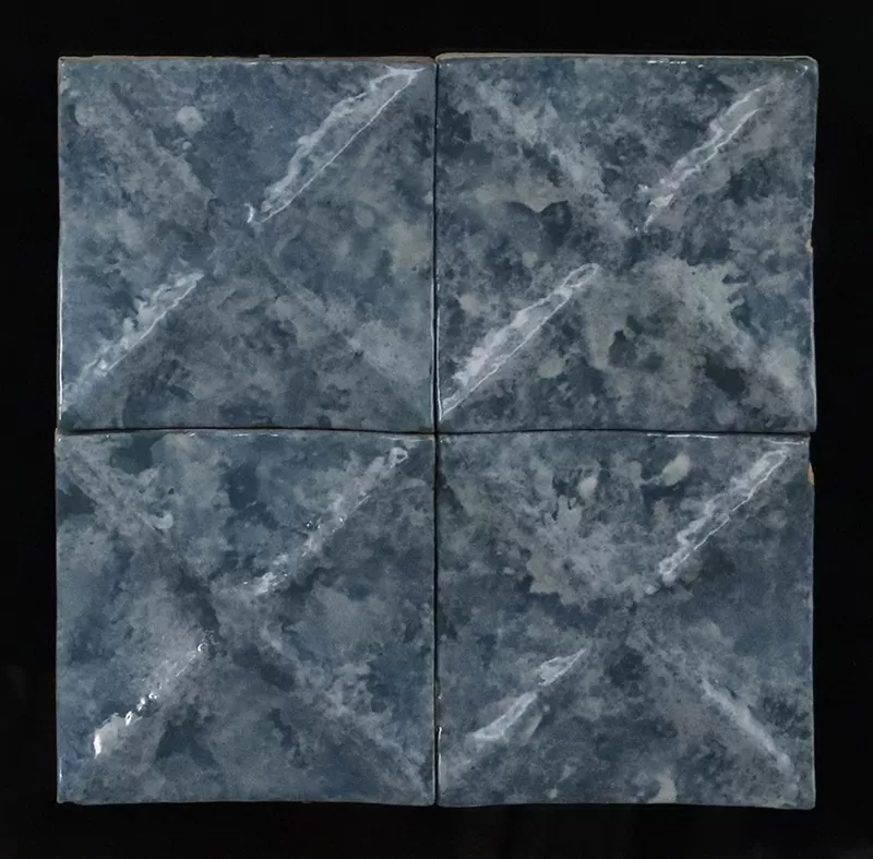 Jorge Barradas - s título - painel de 4 azulejos -