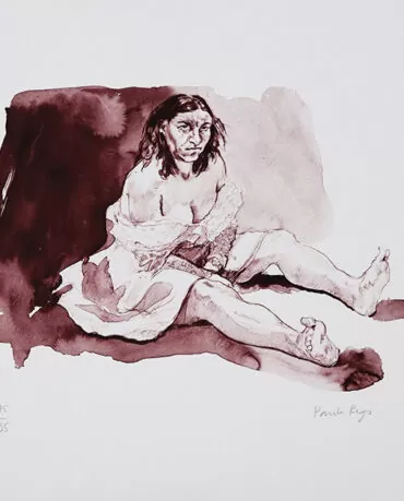 Paula Rego - Bertha - Litografia s papel nº 25/35
