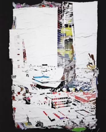 Vhils - Layers - Impressão digital única sobre papel